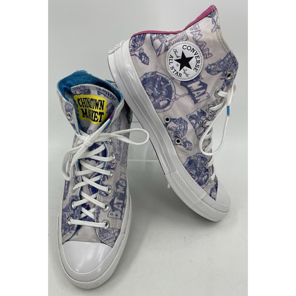 Converse 3D Batman DC 80 Years Anniversary Chinatown 167512C Unisex MW 11.5 13.5